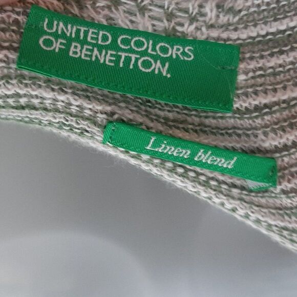 United Colors of Benetton Linen Blend Striped Tank - Picture 5 of 5